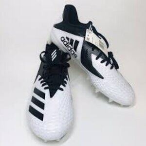 Adidas  Men's Freak X Carbon Football Cleats - Black/White  Men Size 13 US   NIB